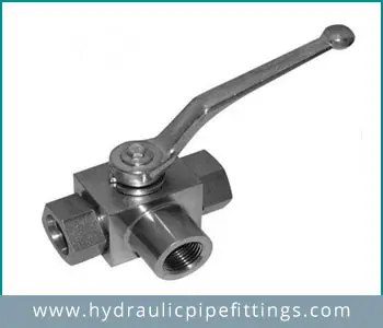 Hydraulic 3way ball valve Manufacturer